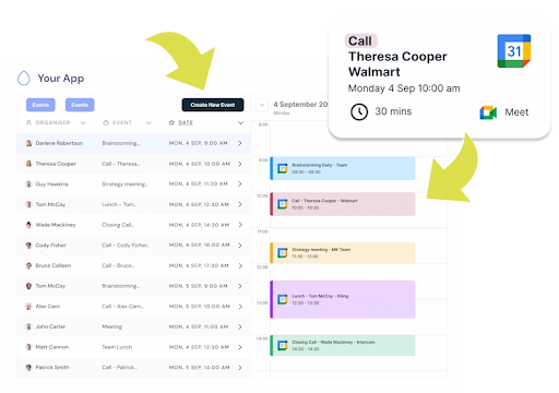 Google Calendar API Integration