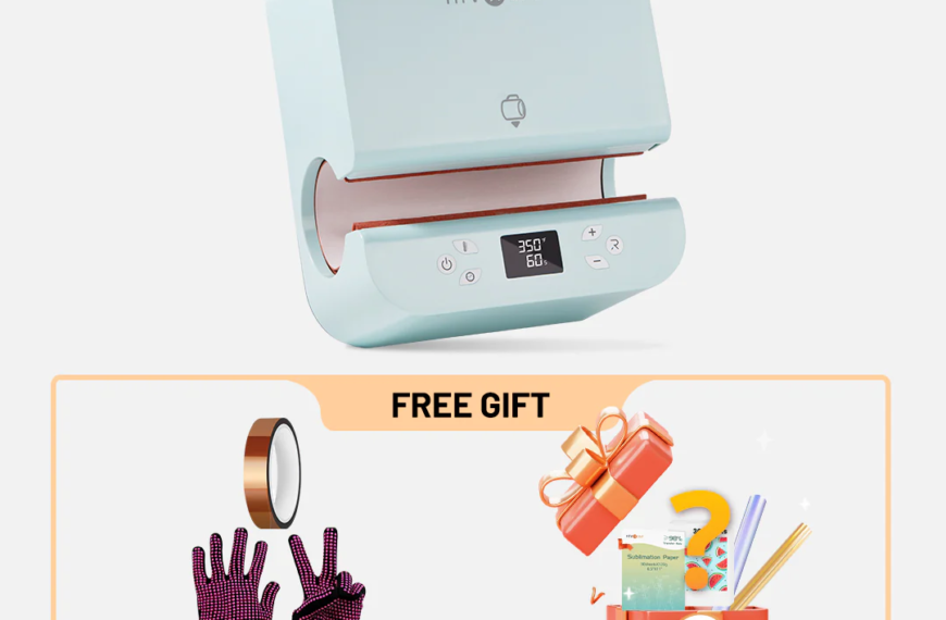 Power Duo Printing: Tumbler Heat Press & Auto Heat Press Shirt Press Machine