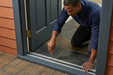 Exterior Door Threshold Insulation Solutions