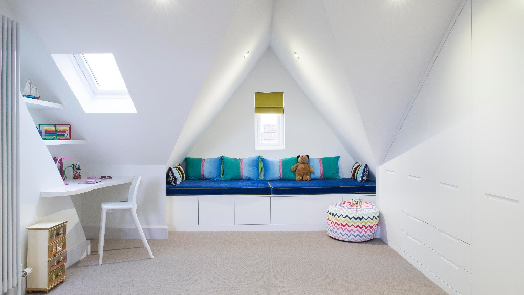 Attic Eaves Storage Solutions